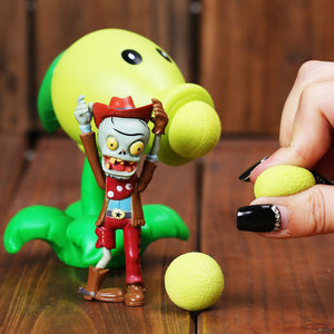 Zombies Peashooter Figures Game