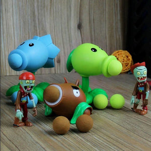 Zombies Peashooter Figures Game