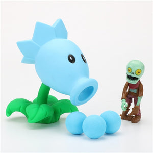 Zombies Peashooter Figures Game