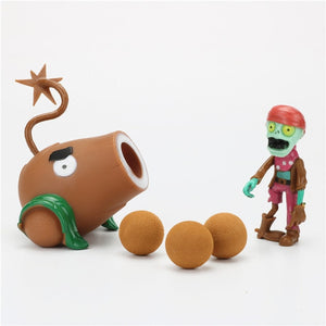 Zombies Peashooter Figures Game