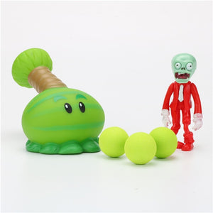 Zombies Peashooter Figures Game