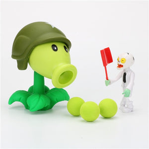 Zombies Peashooter Figures Game