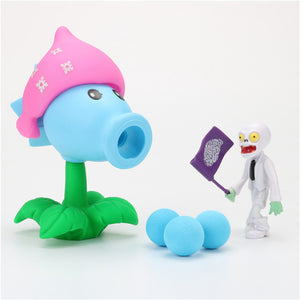 Zombies Peashooter Figures Game