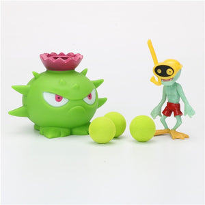 Zombies Peashooter Figures Game